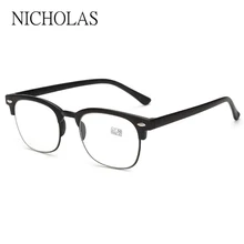Ретро очки для чтения Для мужчин Для женщин Ультра-легкие борьбы с усталостью очки для дальнозоркости диоптрий очки TR90 очков Leesbril Mannen Vrouwen