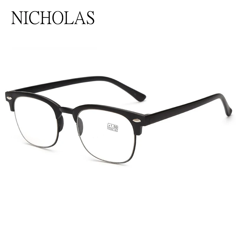 

Retro Reading Glasses Men Women Ultra-light Anti-fatigue Hyperopia glasses Diopter glasses TR90 Eyeglass Leesbril Mannen Vrouwen