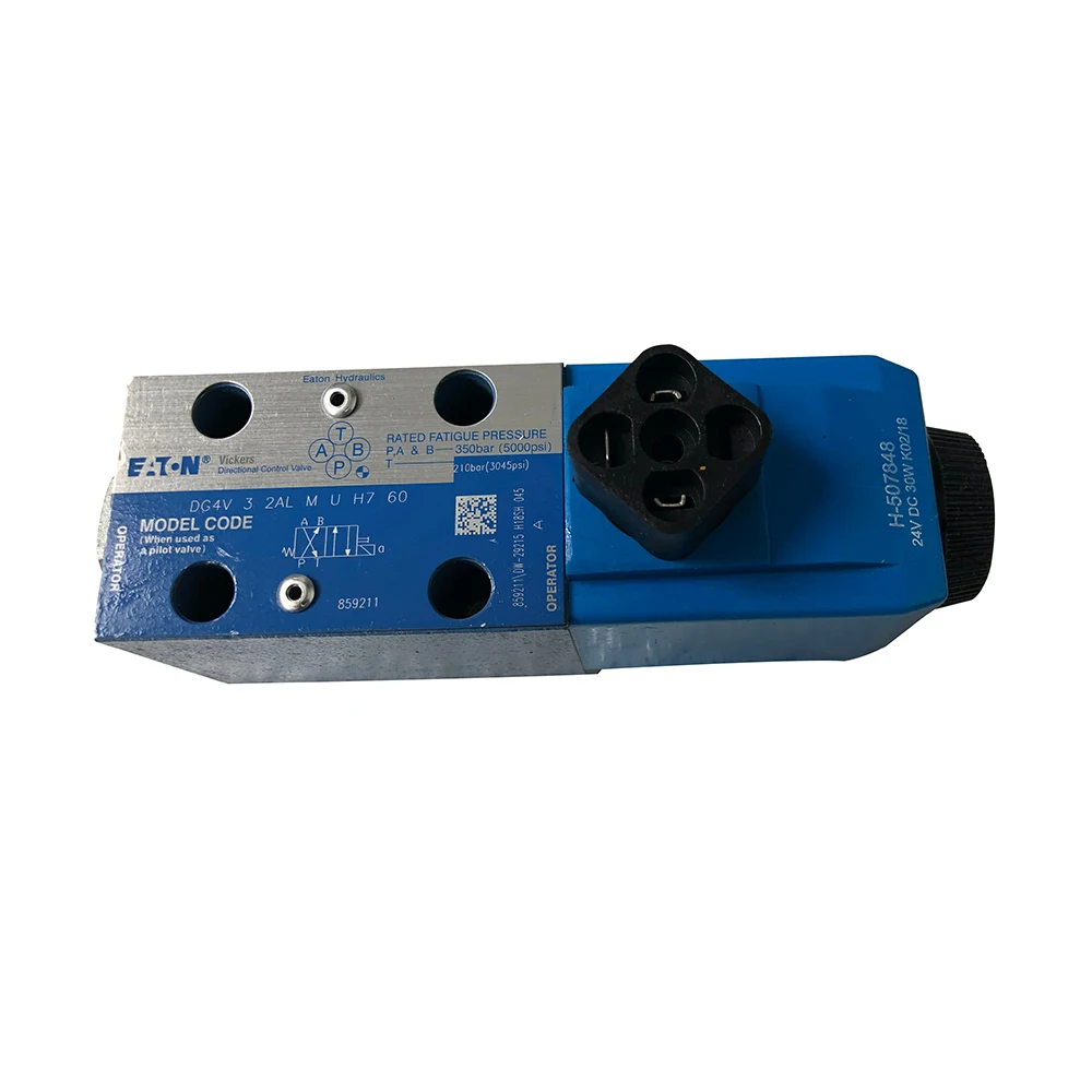 New Sealed Eaton Vickers DG4V-3-2AL-M-U-H7-60 Directional Valve 350 bar