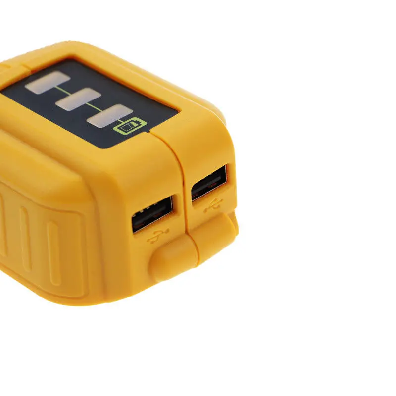 Новый 10 8 V/20 V Макс USB источник питания для Dewalt DCB090 Беспроводное зарядное
