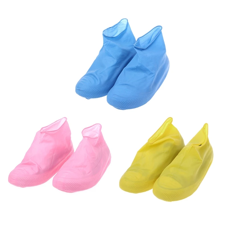 

THINKTHENDO Single Use Latex Shoe Cover Waterproof Raining Disposable Outdoor Protector Tool