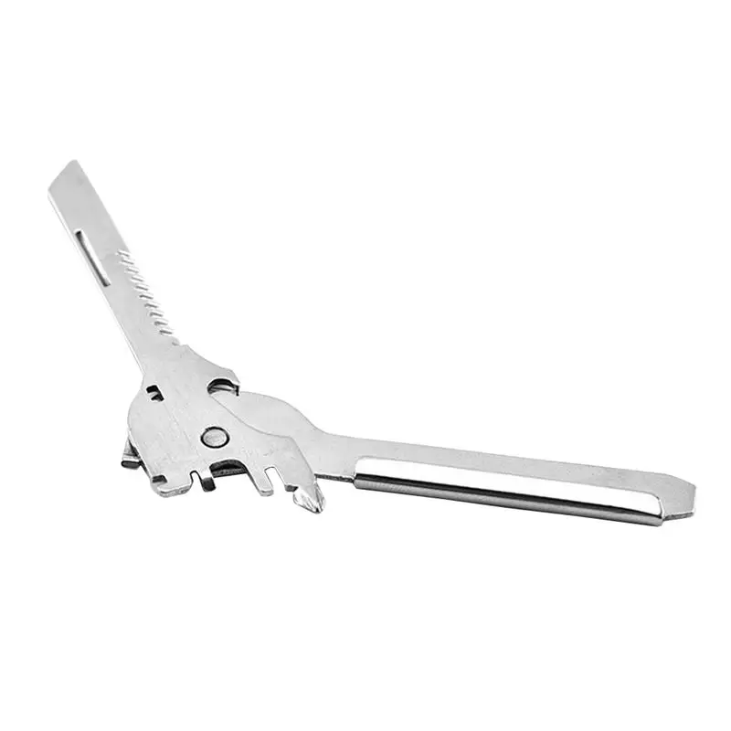 

1 PC Multi-Functional Car Repair Tool Kit Durable Stainless Steel Screwdriver Knife Ruler For Outdoor Traveling Camping