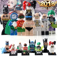 DR. TONG 80 шт./лот Супер Герои Харли Квинн Джокер Русалка Бэтмен Hugo Strange Робин строительные блоки Детские кирпичи игрушки PG8106