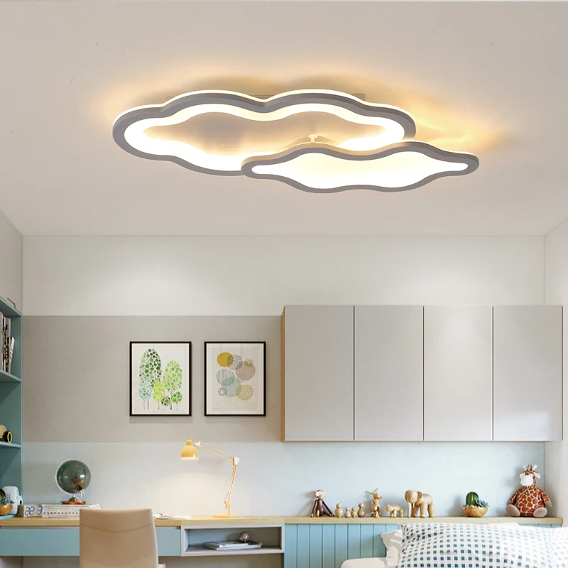 

Clound Shape Led Ceiling Lights Modern Children Ceiling Lamp for Bedroom Kid's Room Home Indoor Lighting Decoration Fixture