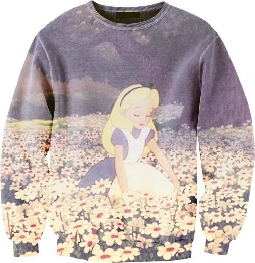   3D        Crewneck       