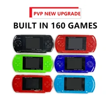 2,8 дюймов 8 бит Портативный ретро PVP3000 тонкий видео ручные игровые плееры+ 1 шт. игровая карта консоль+ Встроенный 160 классические игры+ av-кабель