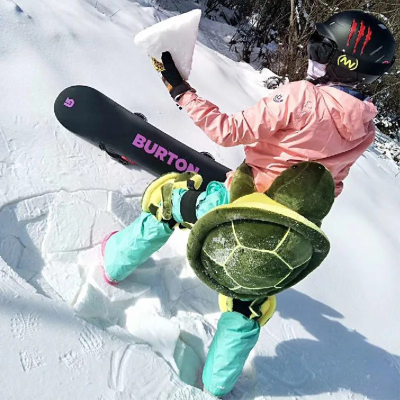 Befusy男性女性スノーボードスキーボード膝ヒップ亀プロテクター大人キッズガールボーイ屋外スキー安全保護スポーツパッド