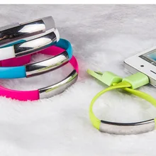 1000 шт./лот браслет Кабели для мобильных телефонов Micro USB кабель зарядки для Samsung Galaxy S7 S6 A5 A7 Примечание 2 4 M9 для Android