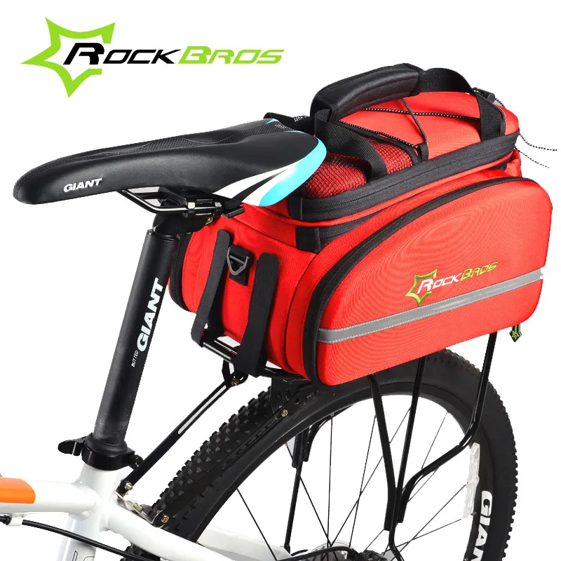 Rockbros Bicycle Bags Waterproof Rear Panniers Two Pouches Cycling