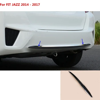 

For Honda Fit jazz 2014 2015 2016 2017 car body cover protection Bumper accessories trim rear back tail bottom hoods parts 1pcs