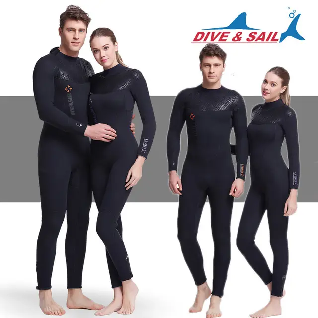 5mm Men Women Ladies Full Wetsuit Watersports Beach Surfing Diving