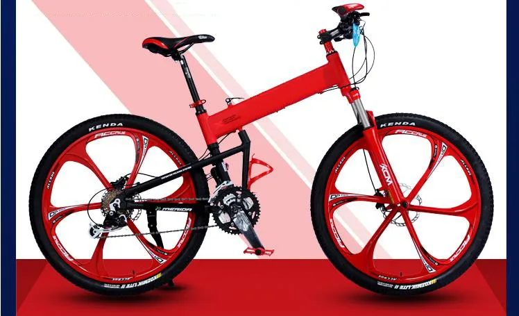 Cheap 21/24/27/30 speed ,mountain bike bicycle , foldable frame   26er   folding   26*17inch,  2016  cycling tyres bike  ,5 colors 3