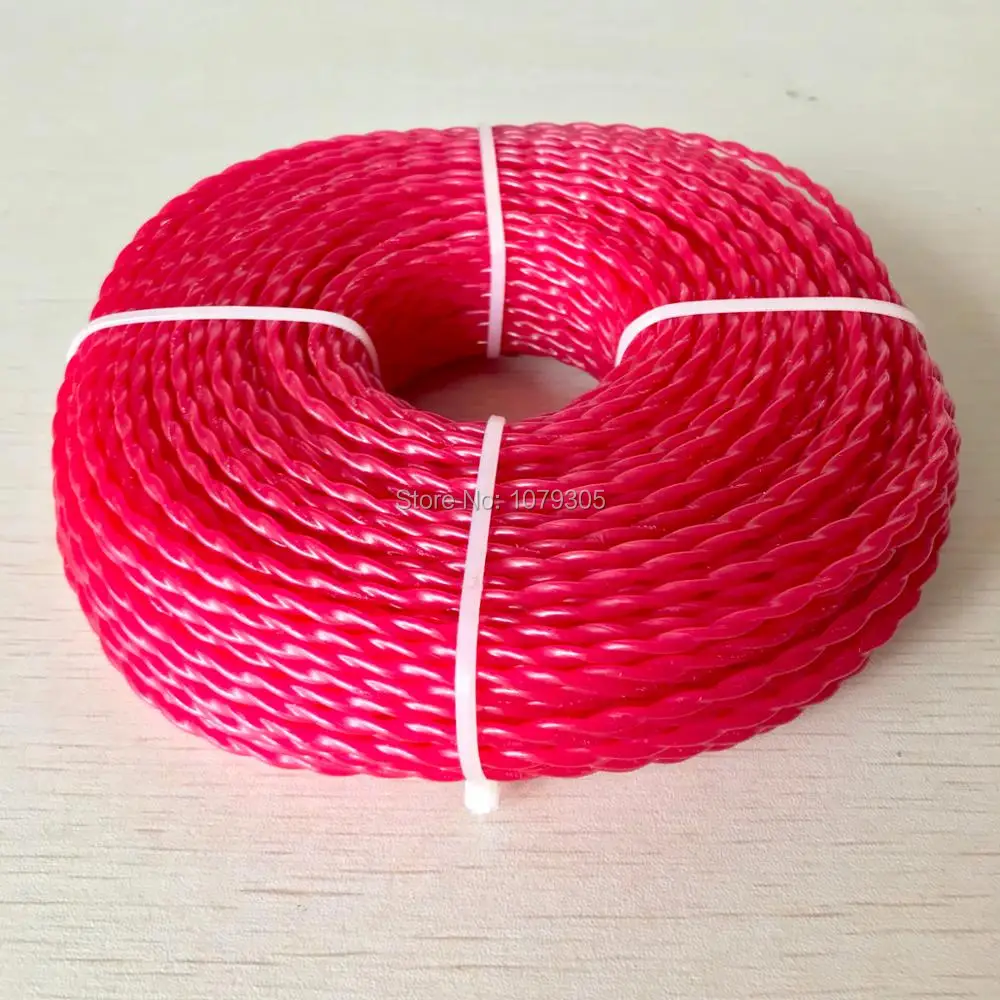 Grass Trimmer Line 3.0mm Diameter 380G twist Brush Cutter Power Nylon Line Grass Cutting weed cutter
