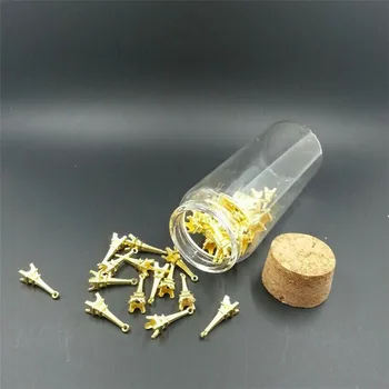 

Glass Bottles with Cork Pendants jewelry for Weding Gift 50ml 80ml 100ml 150ml Empty Jars Bottles Pendant 12pcs Free Shipping