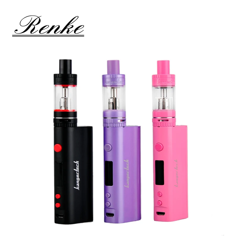 Genuine Kanger Topbox Nano Starter Kit 60W TC Mod With 3.2ml Atomizer Temp Control Electronic Cigarette