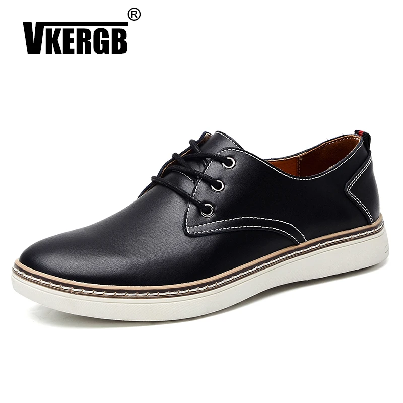 

VKERGB Men'S Driving Shoes Men Genuine Leather Loafers Shoes Spring Autumn Men Moccasins Shoes Men'S Flats Shoes Breathable Blue