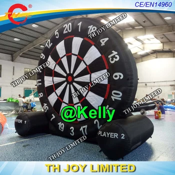 

free air shipping Giant inflatable dart board game for sale, outdoor Inflatable Soccer dart board game, Inflatable Foot Darts