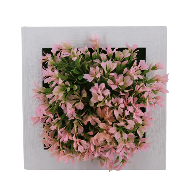 1 шт. 3D стикеры для растений на стену домашний Декор стены Искусственные цветы рамка поддельные растения настенные художественные росписи гостиная/свадебное украшение - Цвет: 38A