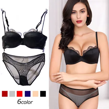 

Luxury Satins Seamless Push Up Lace Bra Set/panties/ Sexy Lingerie Free Shipping yw001 yw001
