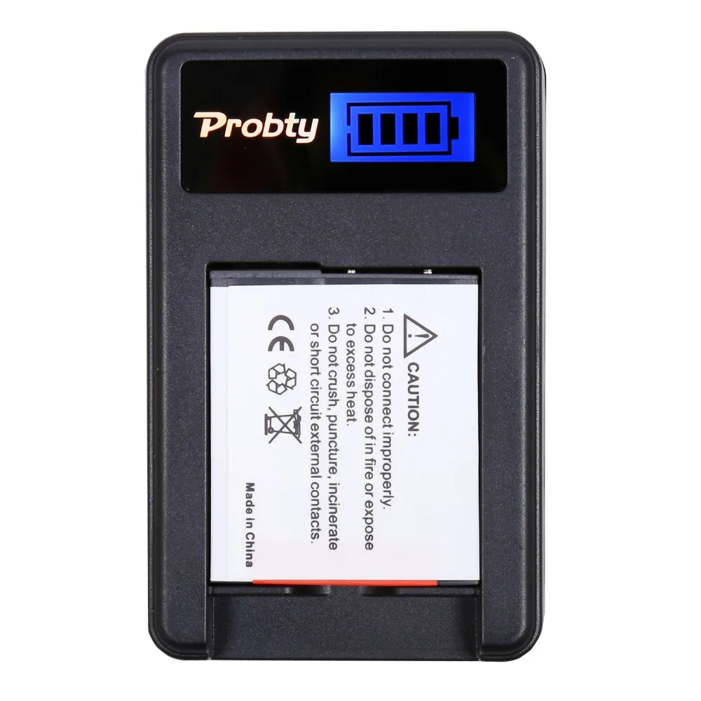 2 шт. PROBTY NP-BG1 NP BG1 NPBG1 Камера Батарея+ USB ЖК-дисплей Зарядное устройство для SONY HX10 W30 DSC-W210 W100 W110 W120 H10 T100 HX30 W100