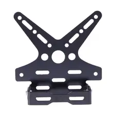 Motocicleta Universal Liga De Alumínio de Montagem Suporte de Suporte Da Placa De Licença Número Da Placa Da Tampa Ajustada para Honda Yamaha Suzuki