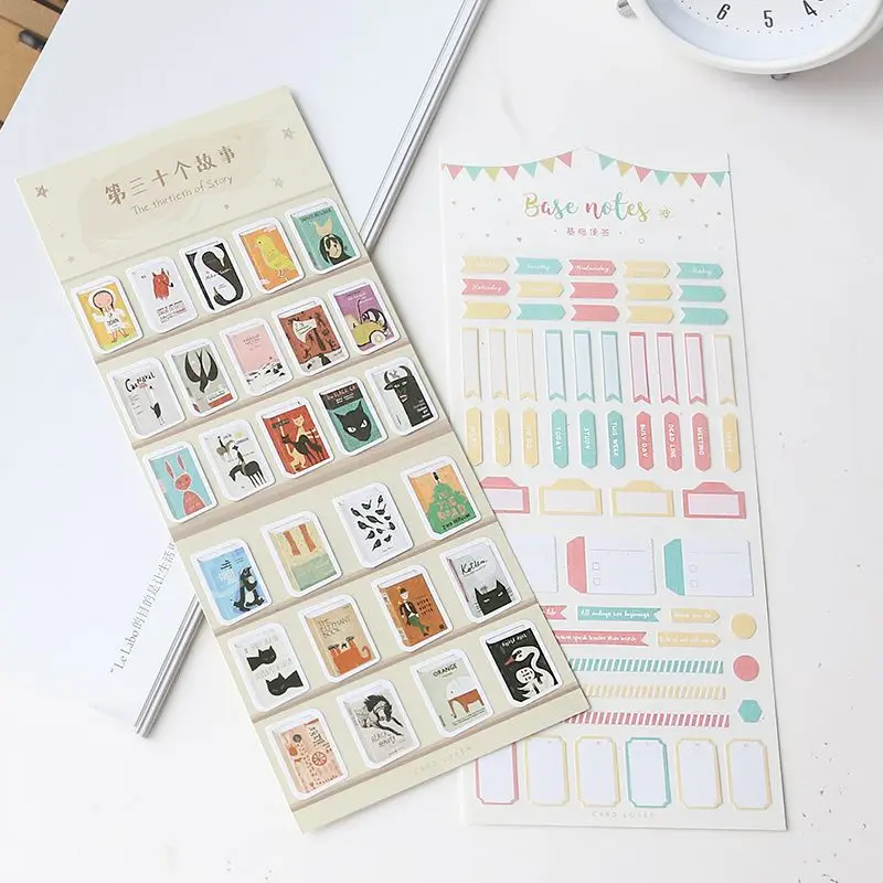 

Vintage Style DIY Journal Dates Deco Sticker 9*17.5cm 1 Sheet