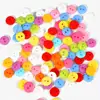 6-20MM Round Resin Buttons 2 Holes Sewing Button Scrapbooking Embellishment Decorative Button Apparel Sewing Accessories 3