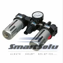 

3/8'' BC3000 3 In 1 Pneumatic Air Filter Regulator Lubricator With Pressure Gauge