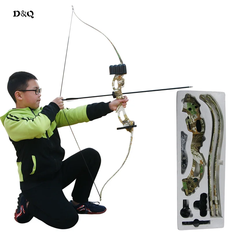 20lbs Archery Recurve Bow Set For Children Adult Outdoor Hunting
