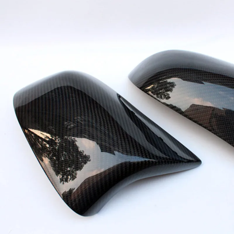 Fibra de Carbono Guarnição para Bmw F16 x6 m Estilo Substituir F16 Carro Espelho Cap Tampa x6 2014 2016 11 Cheap car mirror cover