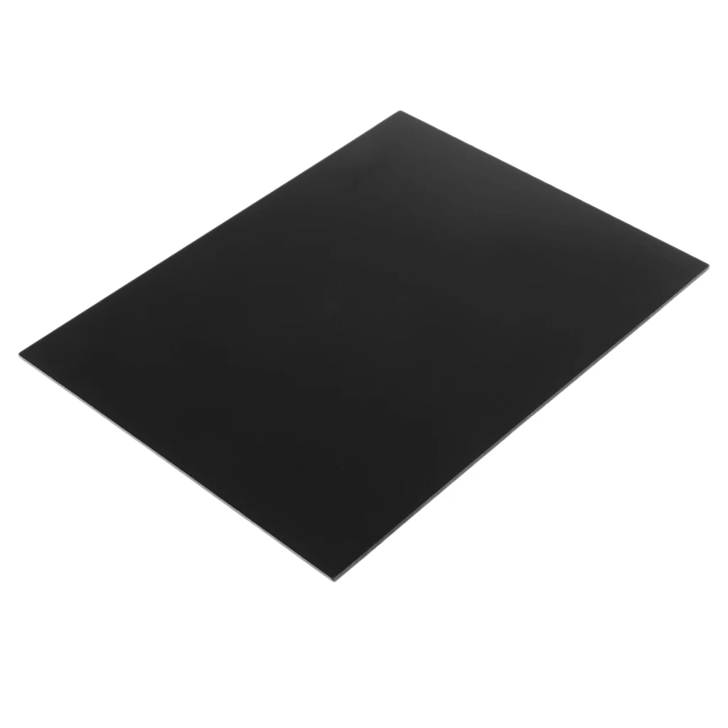 5PCS ABS Sheet Model Craft Plate for DIY Sand Table Scene or RC Aircraft Boat Body Parts Multi Size 2 Colors