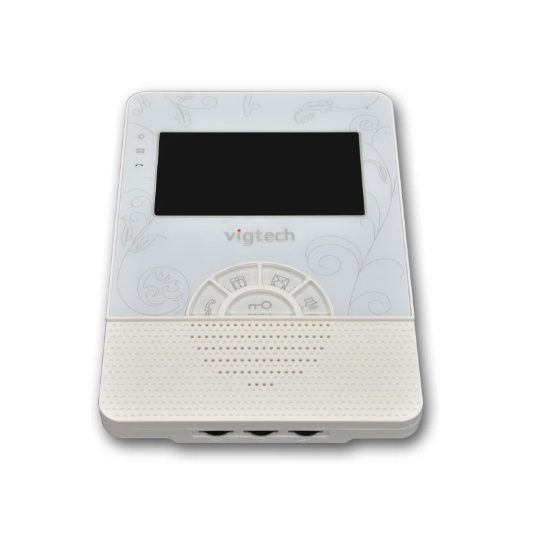 Vigtech4.3 ''видеодомофон спикерфон домофон система белый монитор открытый с водонепроницаемой и ИК-камерой