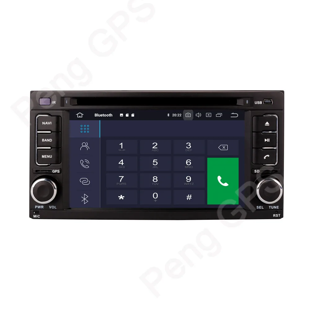 Octa Core 2 Din стерео Android 9,0 автомобиля радио для Subaru Forester Impreza 2008-2013 gps навигации CD DVD плеер FM 1080 P блок