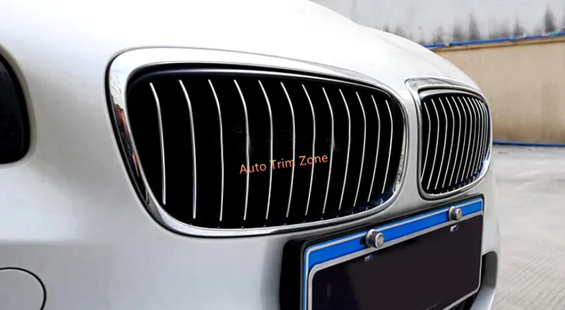 1 Набор из АБС-пластика Пластик "сделай сам" с хромированным покрытием передняя решетка радиатора отделкой для BMW 2 серии Active/серия Гран F45 F46