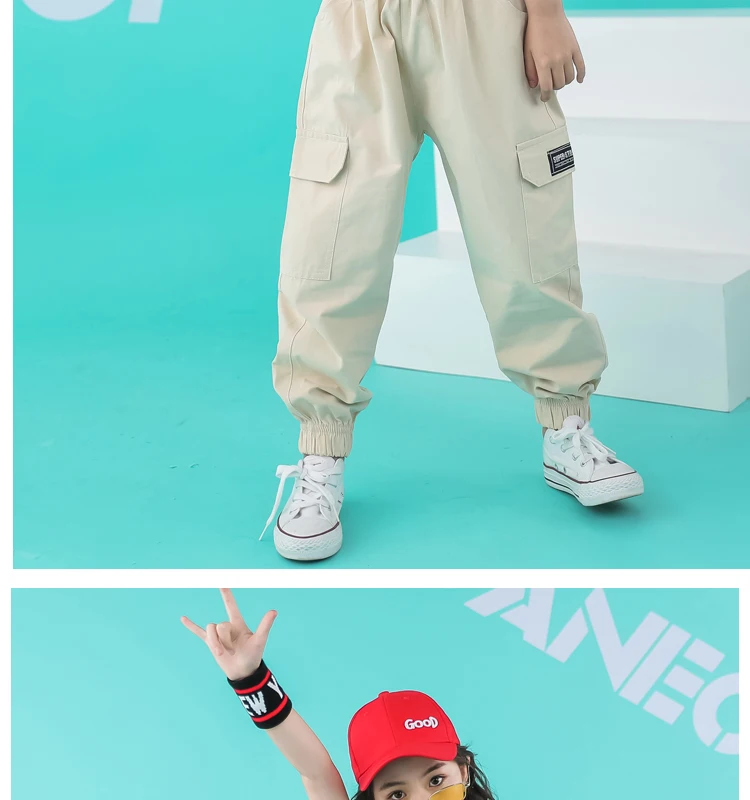 Summer girls clothes set 8 10 12 14 Years Hip hop T shirt pants hip hop dance costumes kids baby Girl summer clothes girls sets clothing (6)