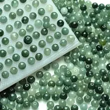 Best 100 шт. натуральный Класс нефрит/жадеит Smooth свободные Beadssent best