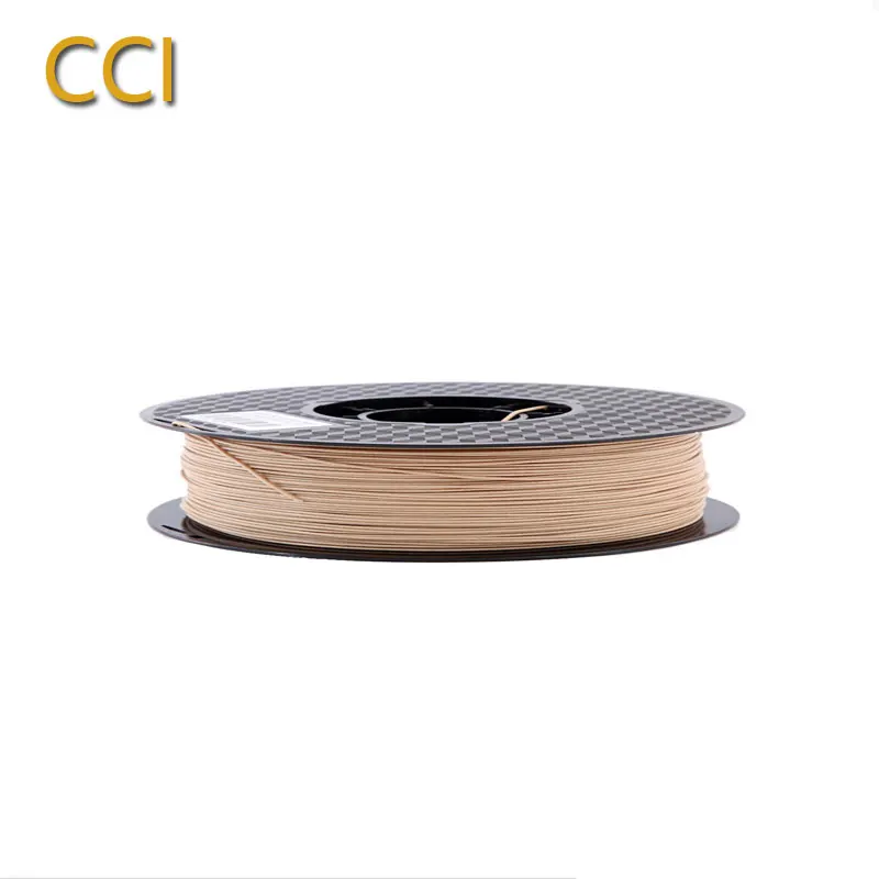 

3d printer filament wood pla 1.75mm 0.5kg light wooden color 3d printing material pla light wood 500g