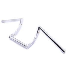 Универсальный 22 мм руль мотоцикла для Harley подходит для Z1000 модификация 7/8 дюймов Ручка Бар 7/8 ''черный хром с коробкой