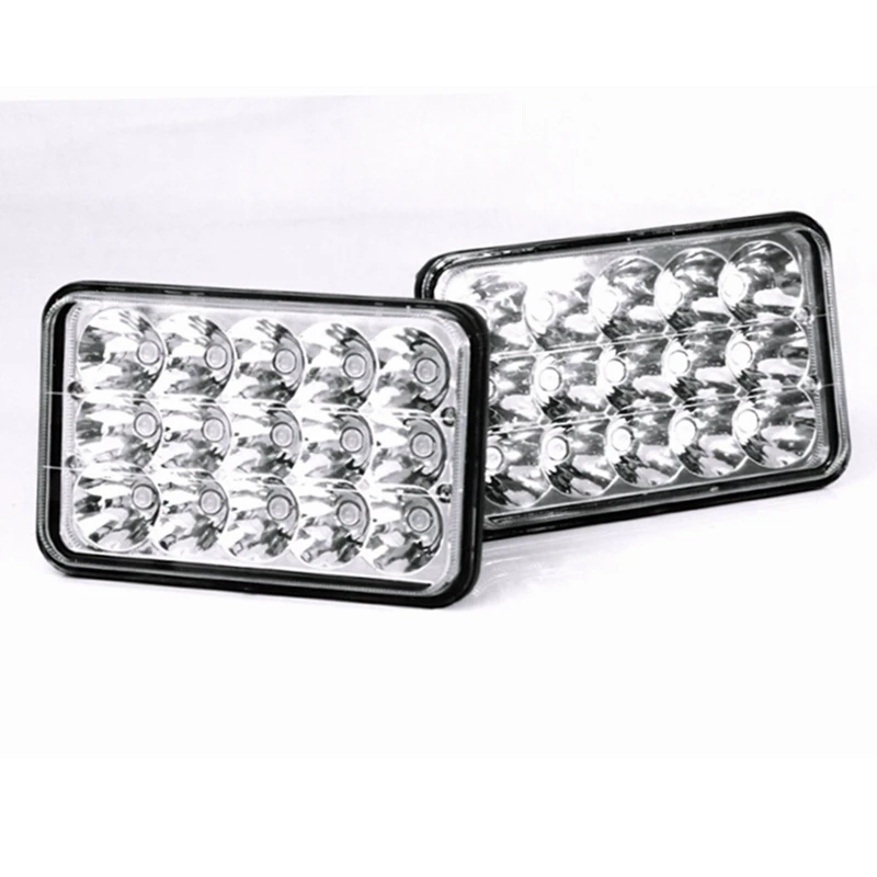 1 пара хромированные СВЕТОДИОДНЫЕ фары 4 Х6 H4651 H4652 H4656 H4666 H6|crystal crystal|crystal ledcrystal headlight