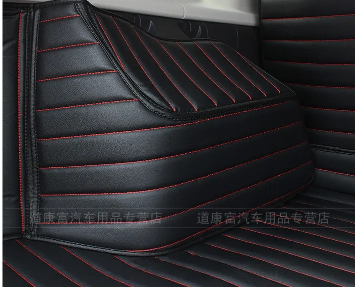 Хорошо! Специальные багажные коврики для Jeep Compass прочные водонепроницаемые кожаные коврики для багажника Compass 2013-2009
