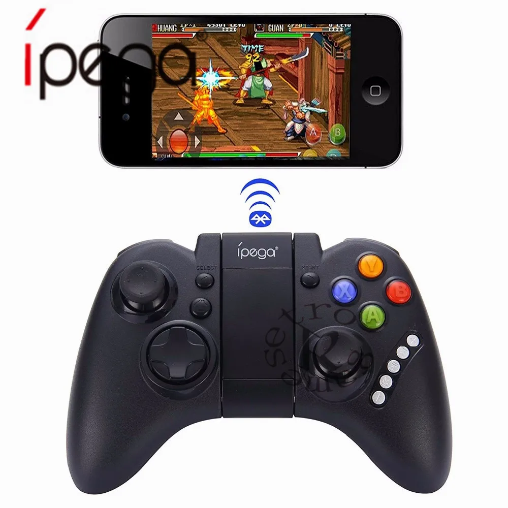 Goedkoop Ipega PG 9021 iPega Draadloze Bluetooth Game Controllers Joystick Gamepad voor xiaomi Android iOS ipad iphone Samsung Tablet PC