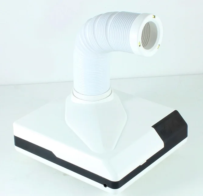 Всасывающие устройства для очистки пыли для ногтей двойного использования маникюрный пылесос для маникюра - Цвет: Белый