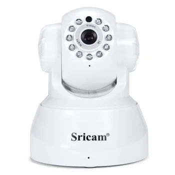 

MOOL Sricam 2Pcs SP012 HD P2P Wireless Wifi Network IP Camera