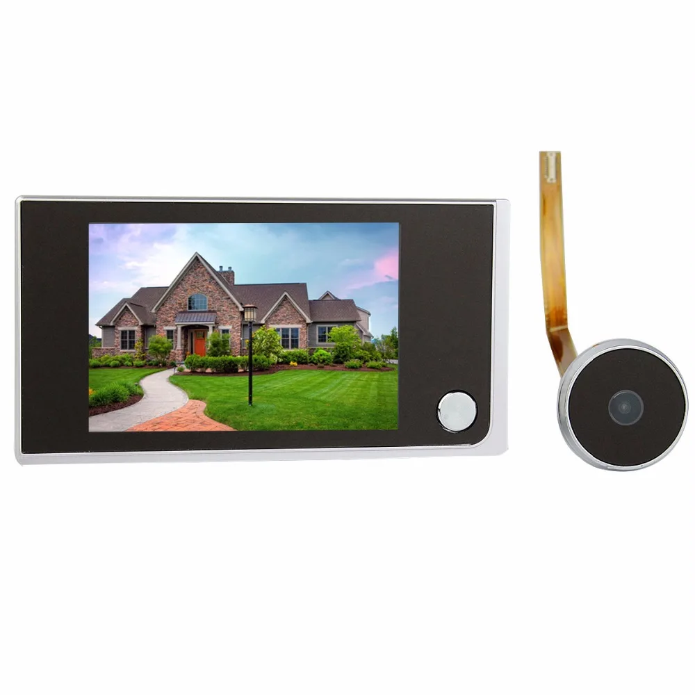 bilder für 3,5 "Video Intercom TIVDIO Digital LCD Türspion 2,0 Megapixel Kamera Türsprechanlage Monitor Für Home Security F4344A bilder für 3,5 "Video Intercom TIVDIO Digital LCD Türspion 2,0 Megapixel Kamera Türsprechanlage Monitor Für Home Security F4344A