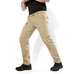 Мужские Съемные рабочие брюки карго Тактические армейские быстросохнущие брюки съемные ножные два части повседневные штаны камуфляжные