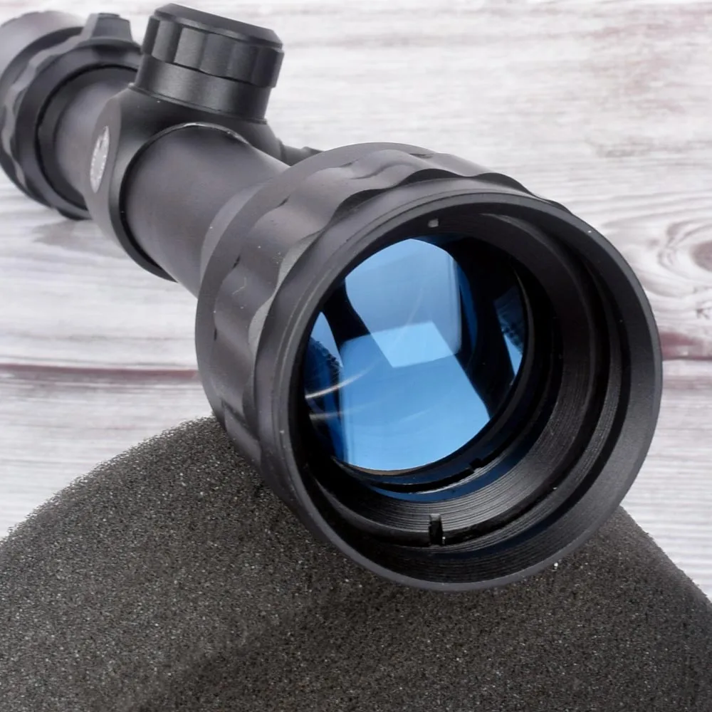 3-9x32 Тактический Rimfire Riflescope с крепежными кольцами для оружия спортивного снайперского использования охоты