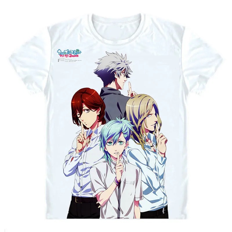 

Uta no Prince-sama T-Shirts Multi-style Short Sleeve Shirts Princes of Song QUARTET NIGHT Tokiya Ichinose Jinguji Cosplay Shirt