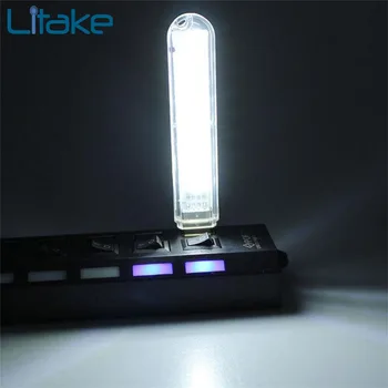 

Litake Portable Mini USB Power 8 LED Night Light 5V Reading Lamp for Power Bank Laptop Computer
