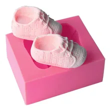 Милая детская обувь форма силиконовая форма для торта DIY 3D форма для выпечки формы для шоколада печенья Глина Инструменты для украшения тортов из мастики