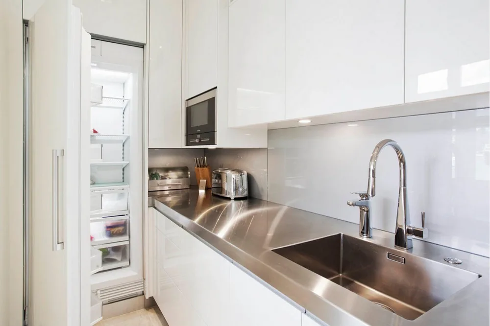 2017 modern high gloss white lacquer kitchen cabinets with island cabinet customized kitchen furnitures l1606037 - Customized Kitchen Cabinets 2017 modern high gloss white lacquer kitchen cabinets with island cabinet customized kitchen furnitures l1606037 - Customized Kitchen Cabinets